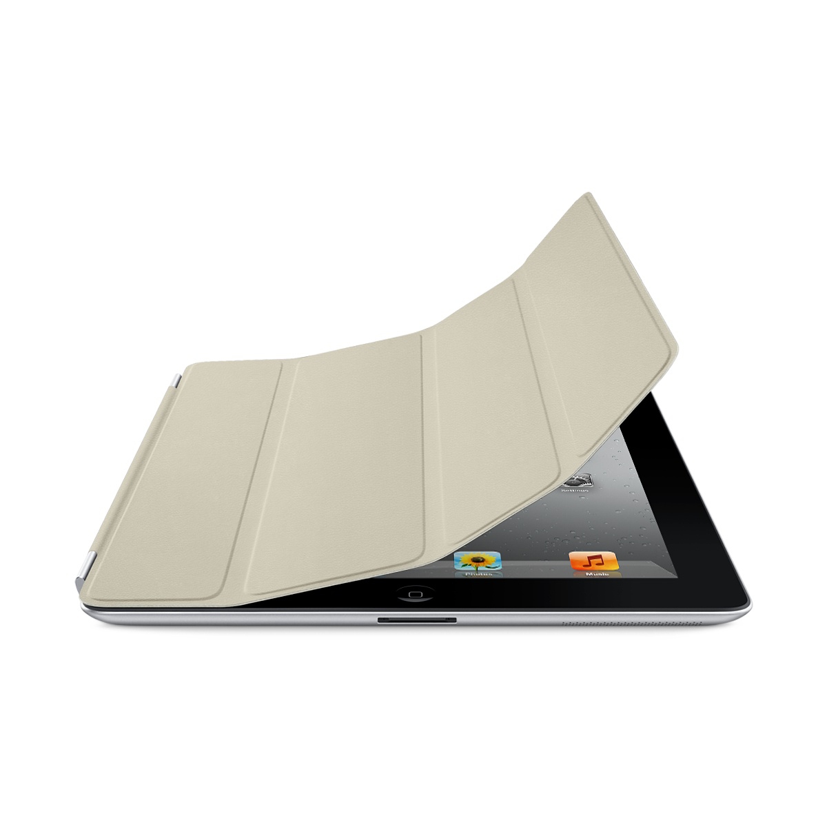 MD305ZM iPad smart cover Leather cream