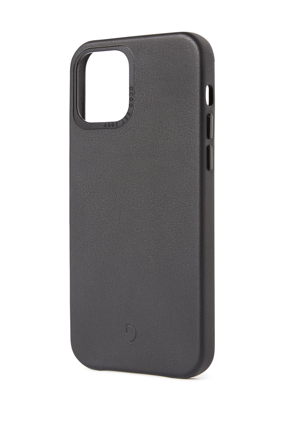 Tas DECODED Back Cover Black - iPhone 12 Mini