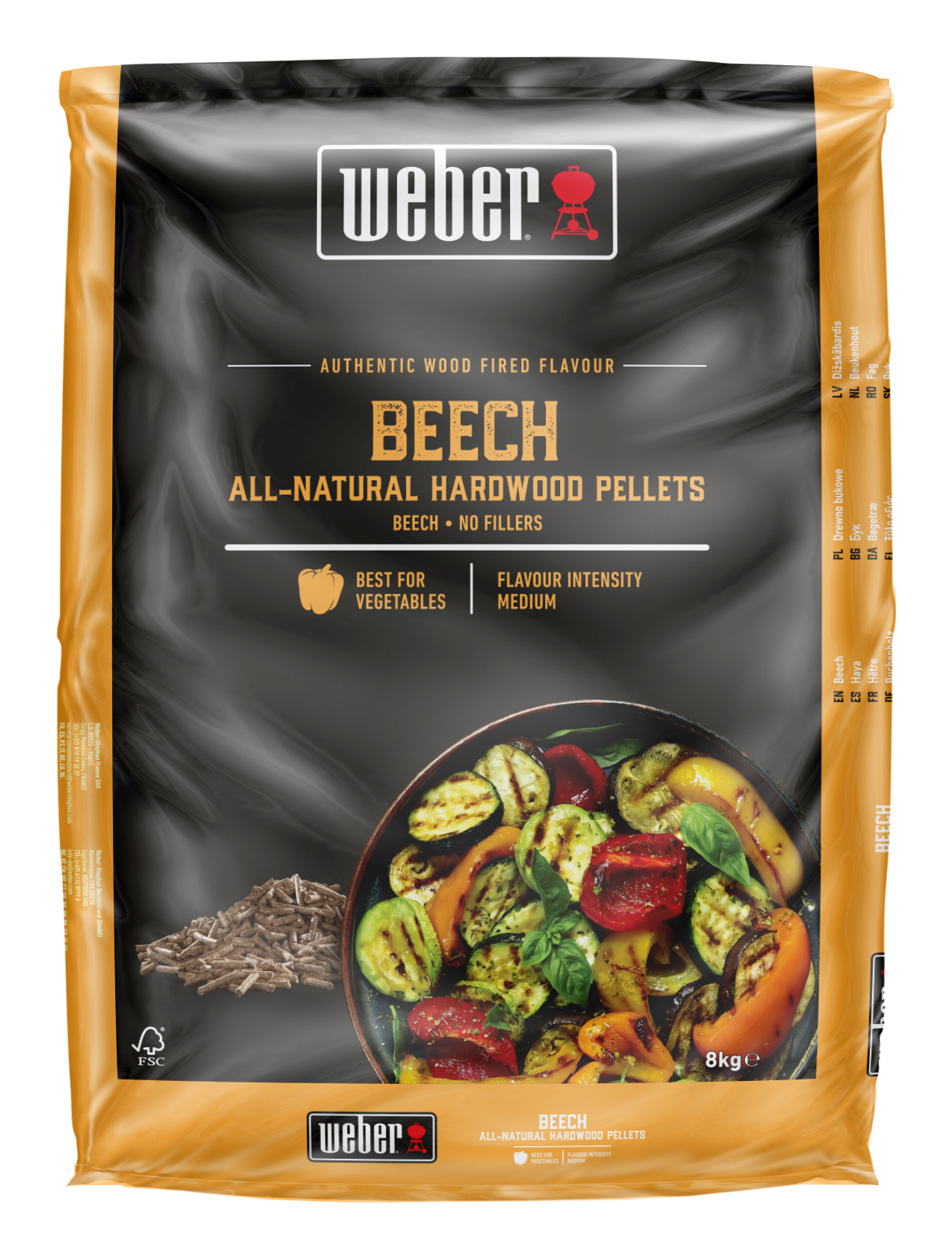 Pellets WEBER 3401054 Beech / 8KG
