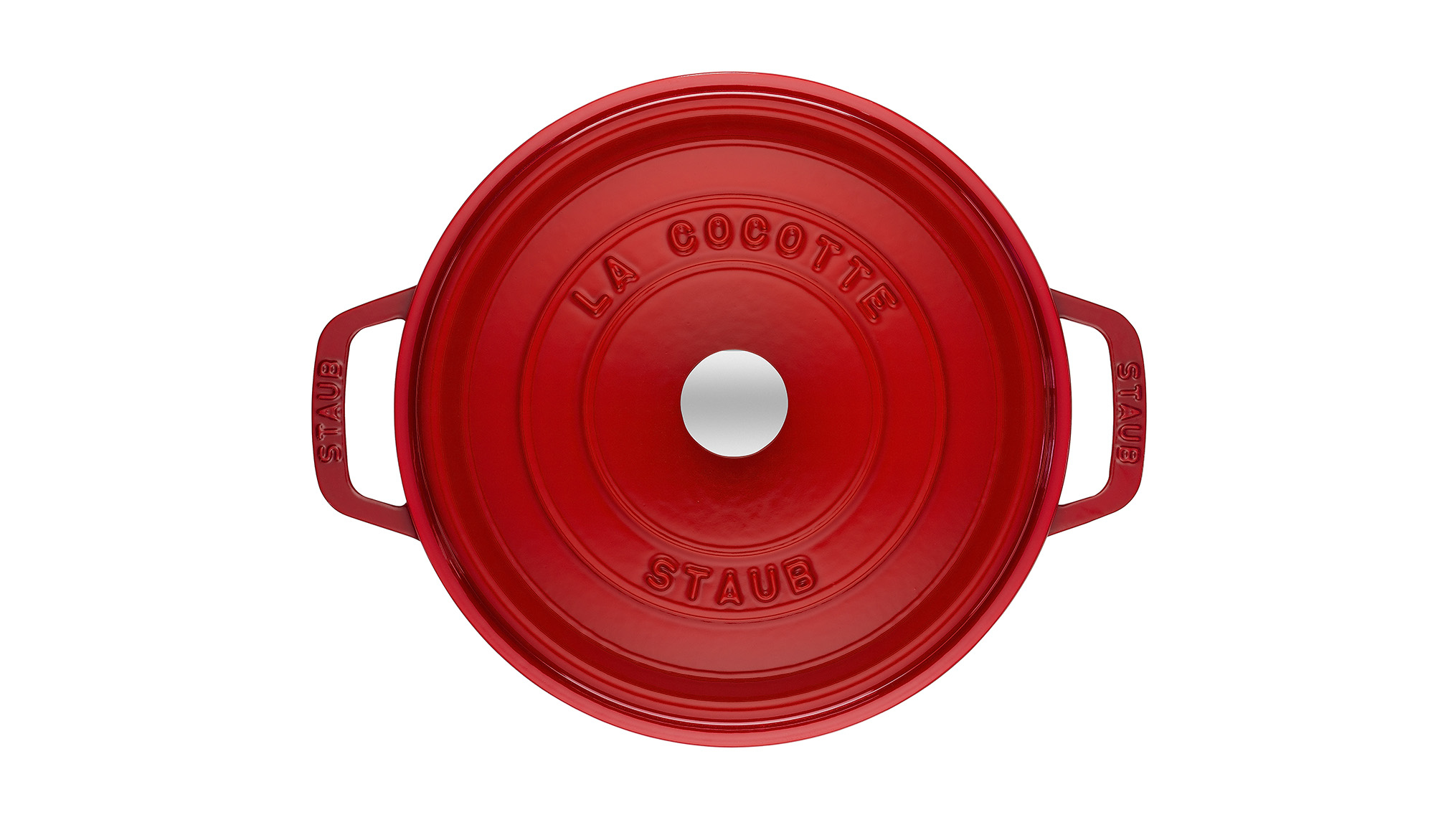 Staub ronde cocotte 26cm kers 1102606