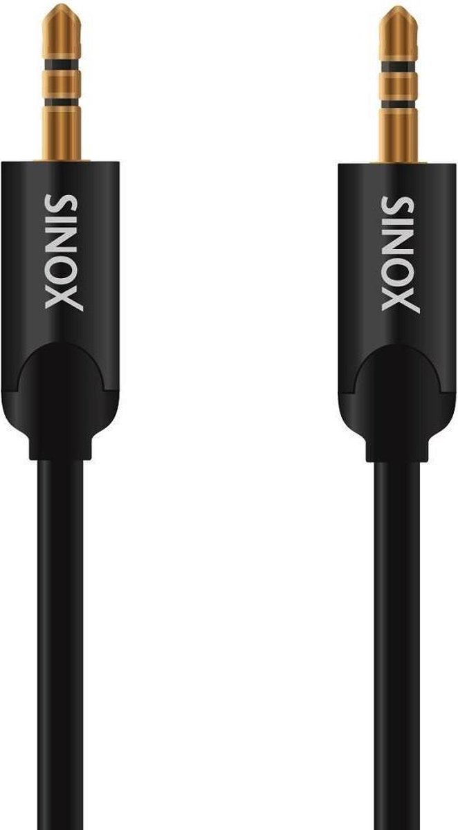 SHD3361 SINOX Aansluitkabel 3,5mm stereo 0,75 mtr.