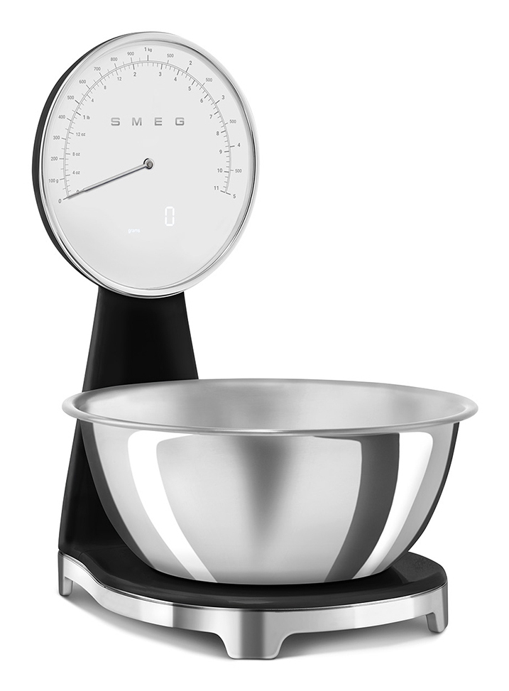 Keukenweegschaal SMEG KSF01BLWW / zwart