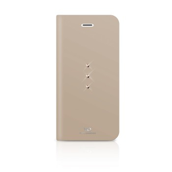 iphone tas WD 180007 Booklet Crystal iPhone 7 rosegold