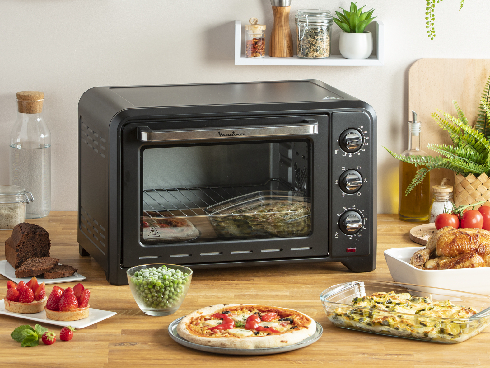 Moulinex Optimo 33 L 1600 W Noir Grill
