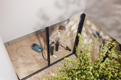 Stofzuiger met zak MIELE 12739750 Guard M1 / Nordicblauw