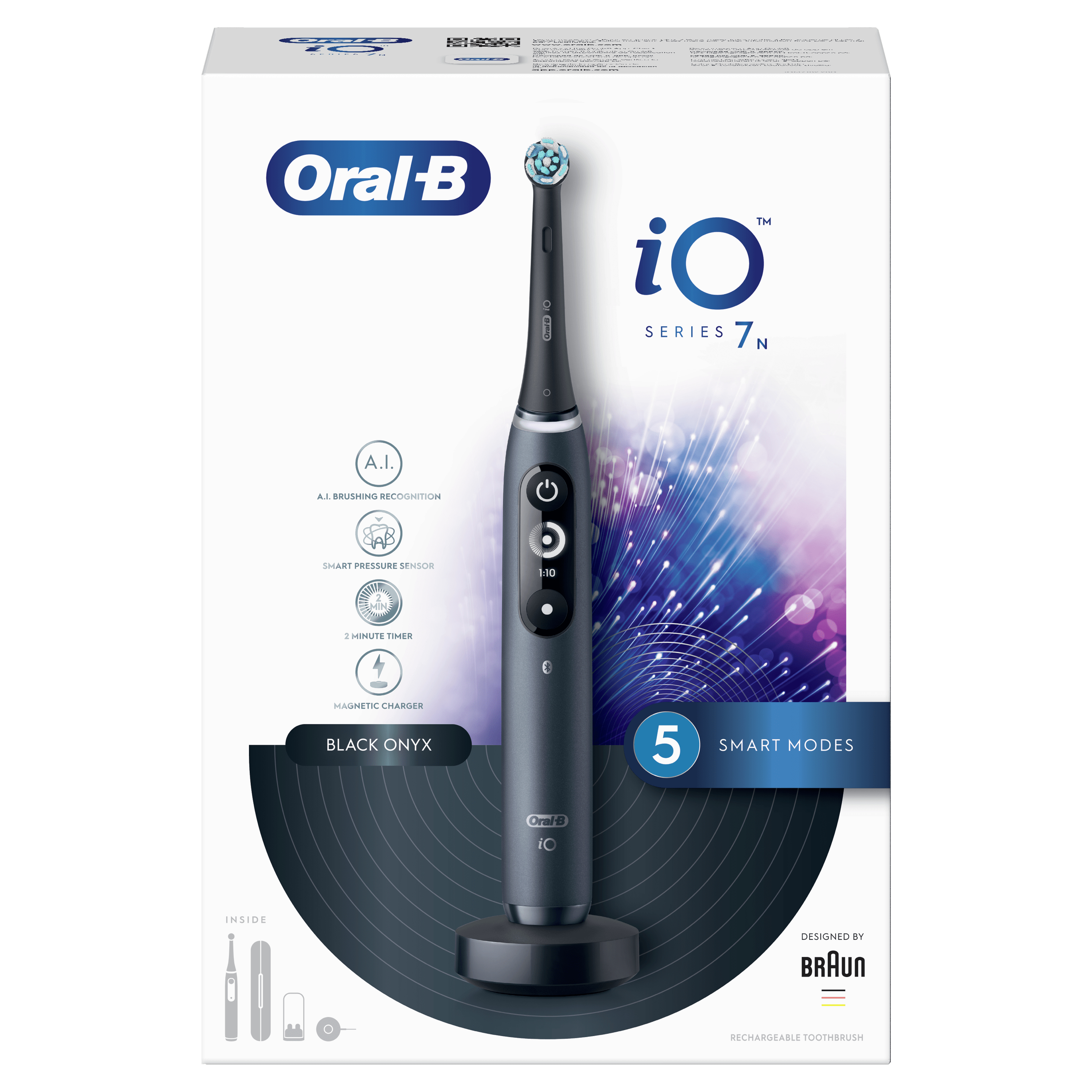 Brosse à dents BRAUN IO7N BLACK IO Series 7S ZWART