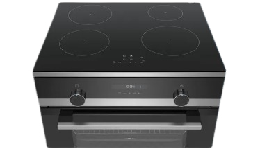 Siemens iQ500 HL9S5E040U four et cuisinière Electrique Plaque avec zone à induction Noir A