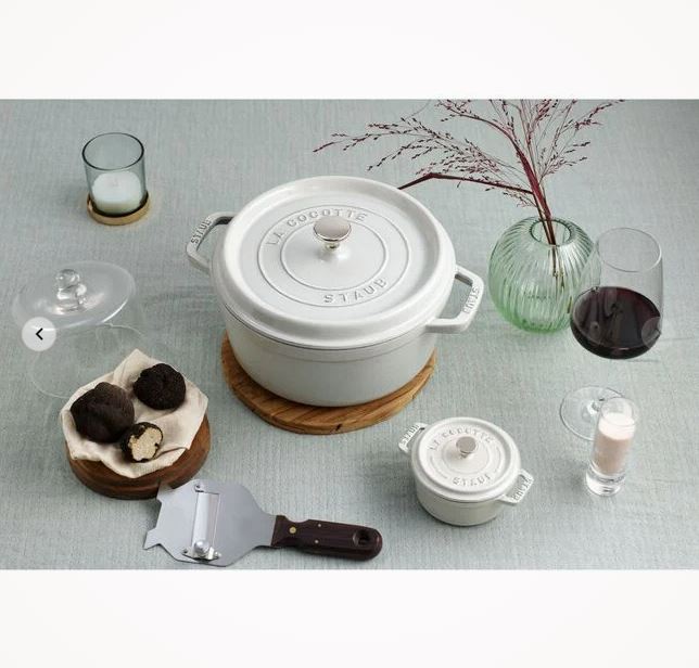 Ronde Cocotte STAUB 11024107 White Truffle 24cm