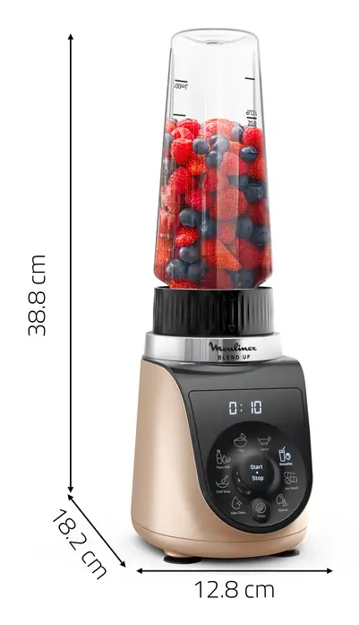 Mini-Blender MOULINEX LM190AF0 BlendUp / 1000W