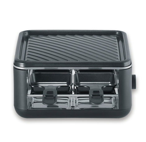 Mini-raclette / grill SEVERIN RG2360 Black Line