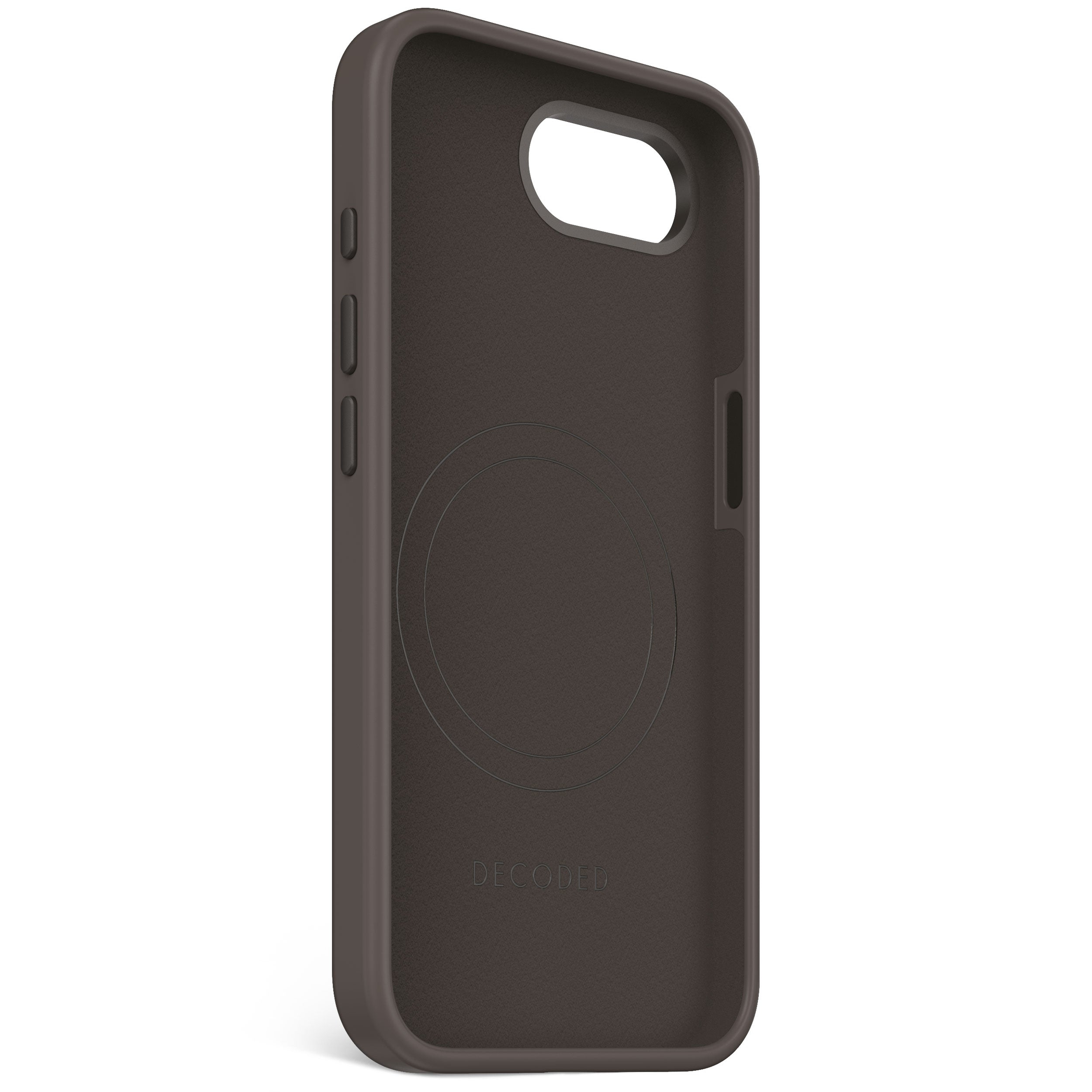 Decoded Silicone Backcover Apple iPhone 16e Black