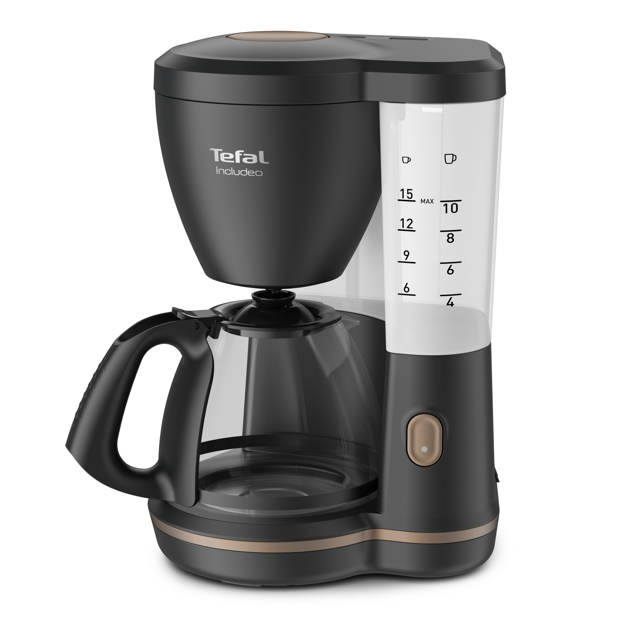 Koffiezet TEFAL CM53381 Includeo / zwart