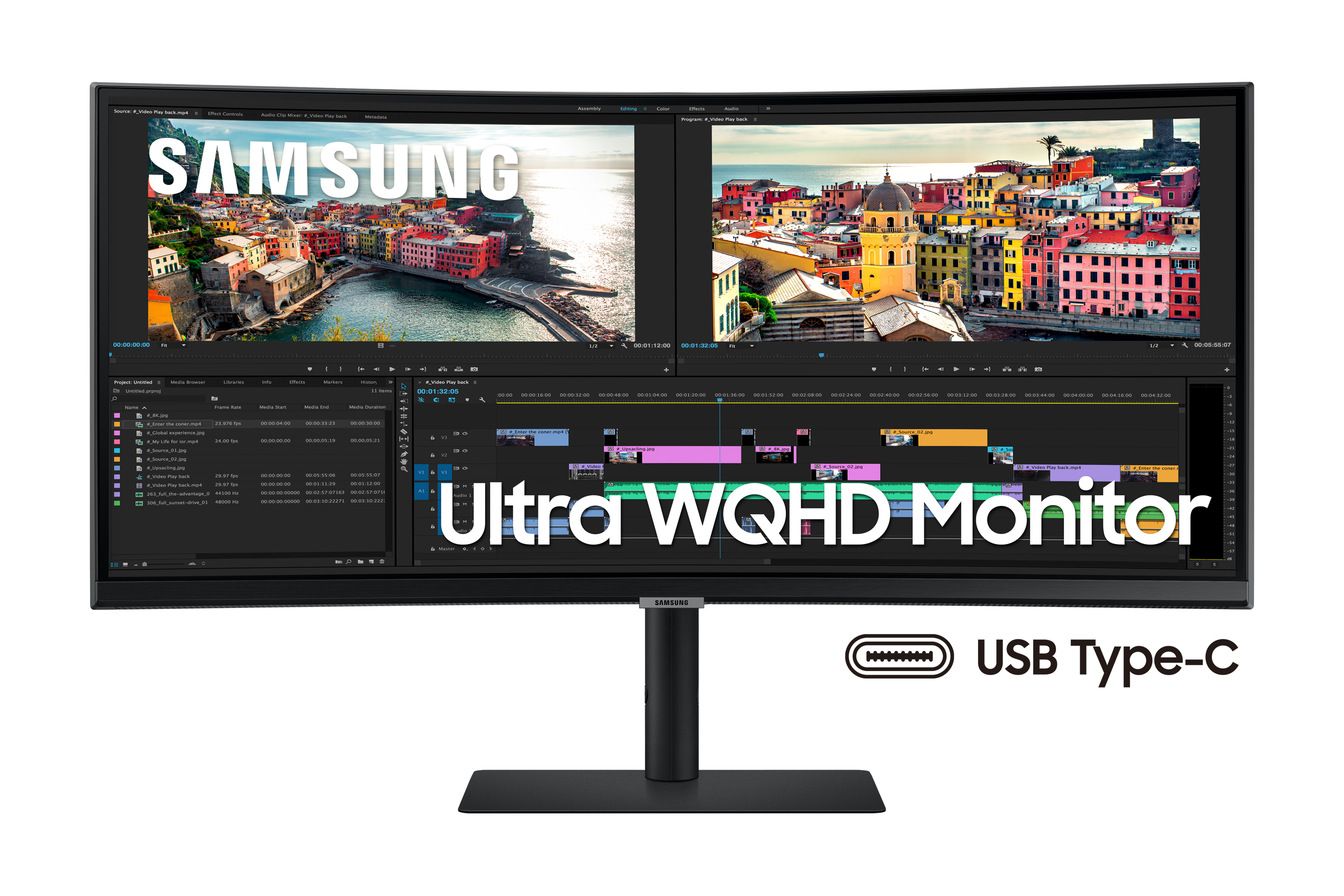 Samsung Moniteur Curved LS34A650UBUXEN