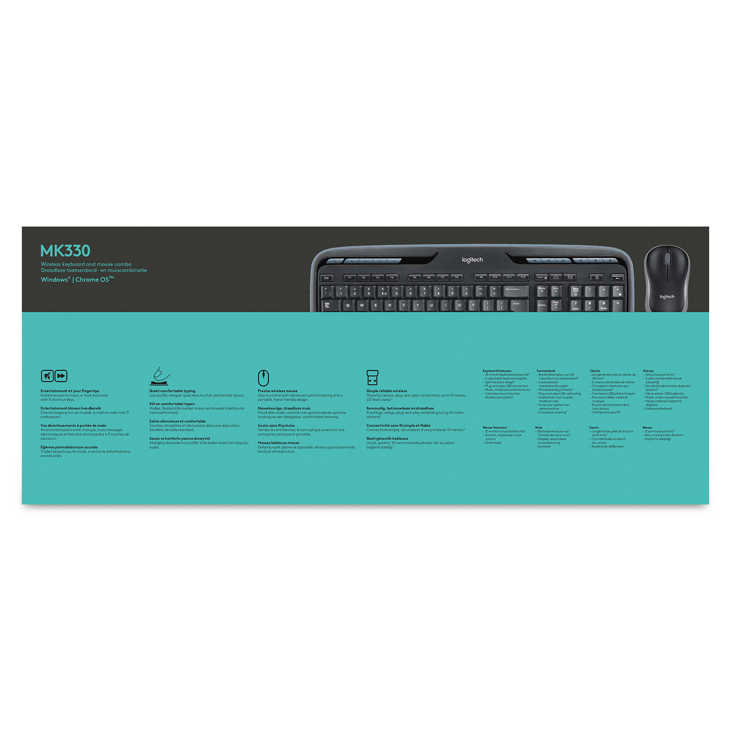 Logitech wireless combo MK330