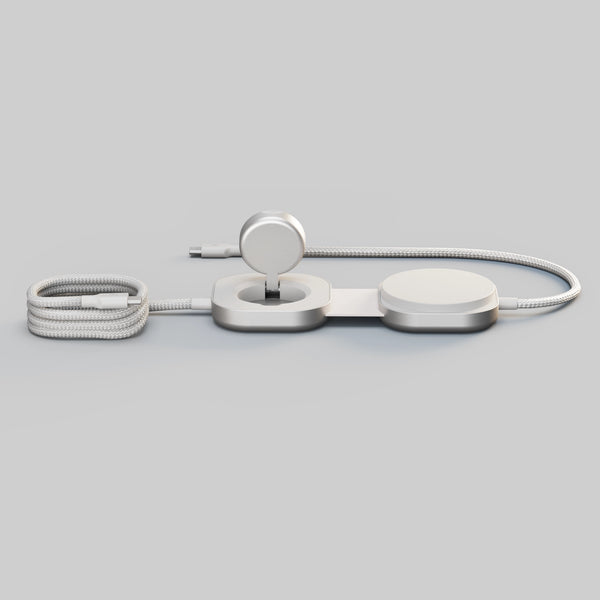 ZENS Charging Cable USB-C > USB-C + Magsafe + Watch Pro 3 White