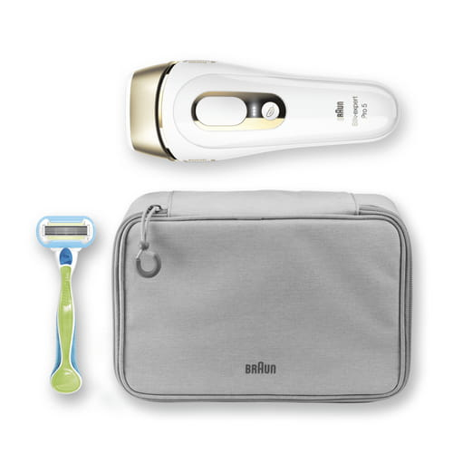 Braun Silk-expert Pro PL 5014 Lumière pulsée Blanc, Or