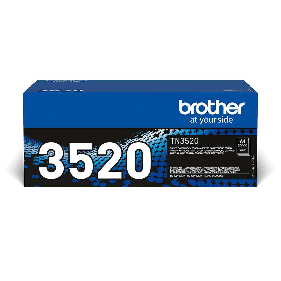 Toner BROTHER TN-3520 20.000 Pagina's