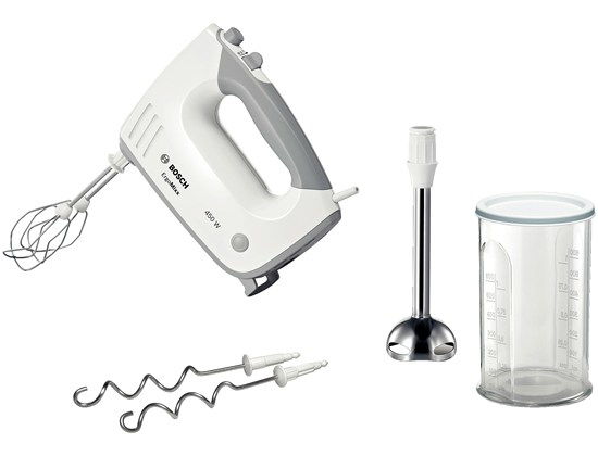 HandMixer BOSCH MFQ36470 Wit & Lichtgrijs 450W