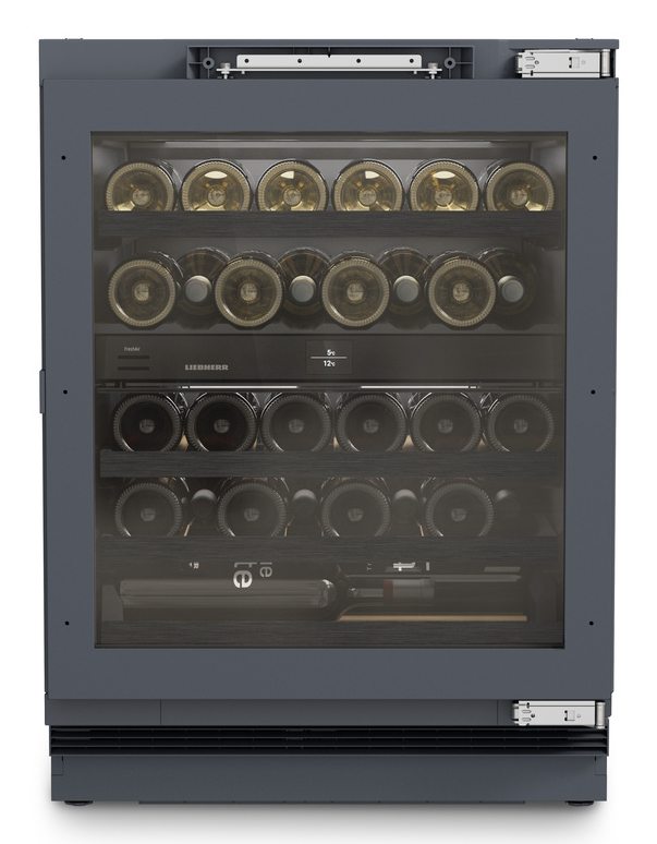 Liebherr UWpri 3662 Vinidor Selection Thermo-elektrische wijnkoeler Onderbouw Zwart 32 fles(sen)