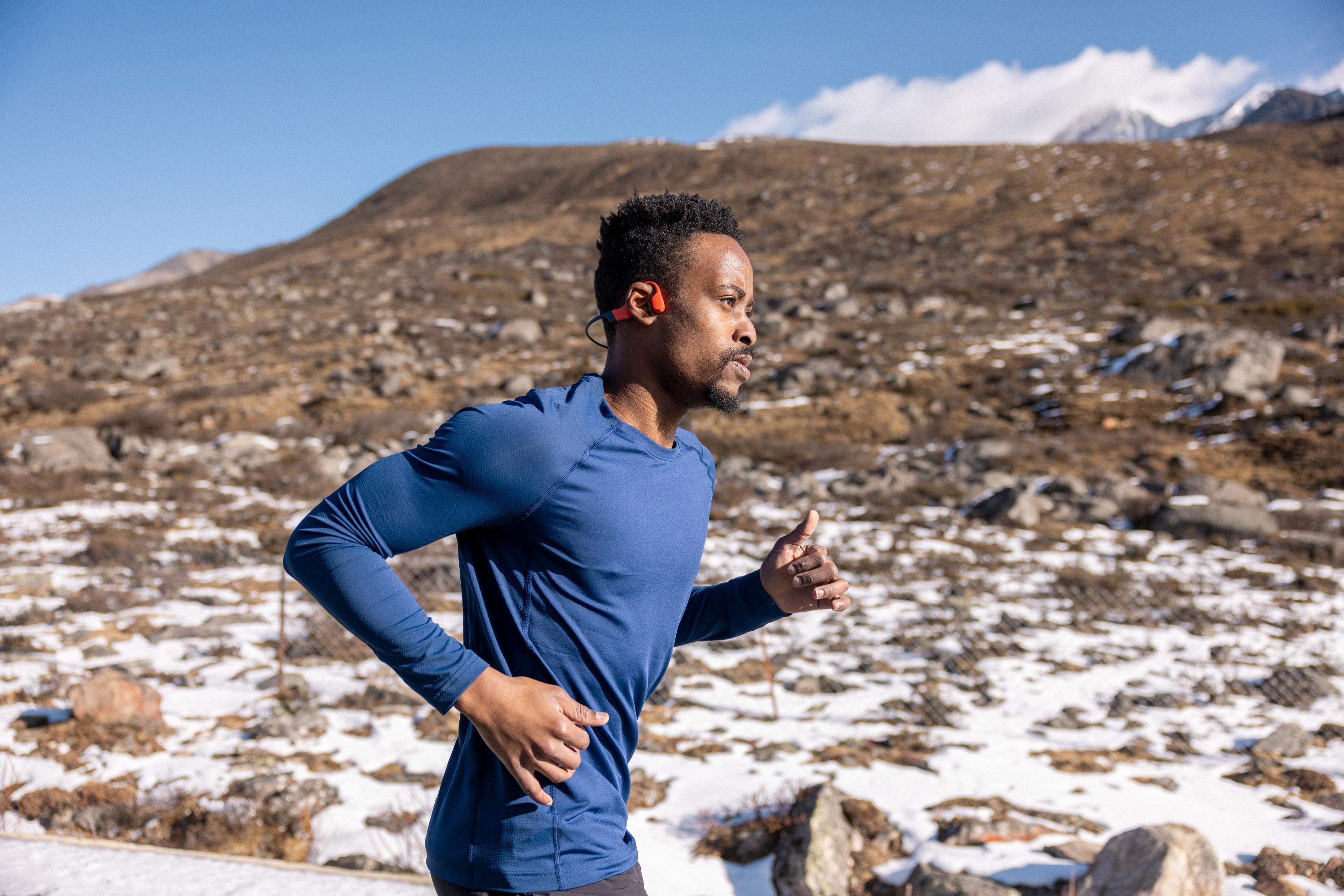 Hoofdtelefoon SHOKZ OpenSwim Pro USB-C grijs