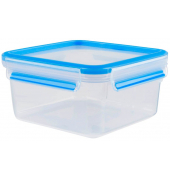 Vershouddoos EMSA N1011300 Clip&Close Vierkant 1,3L Blauw