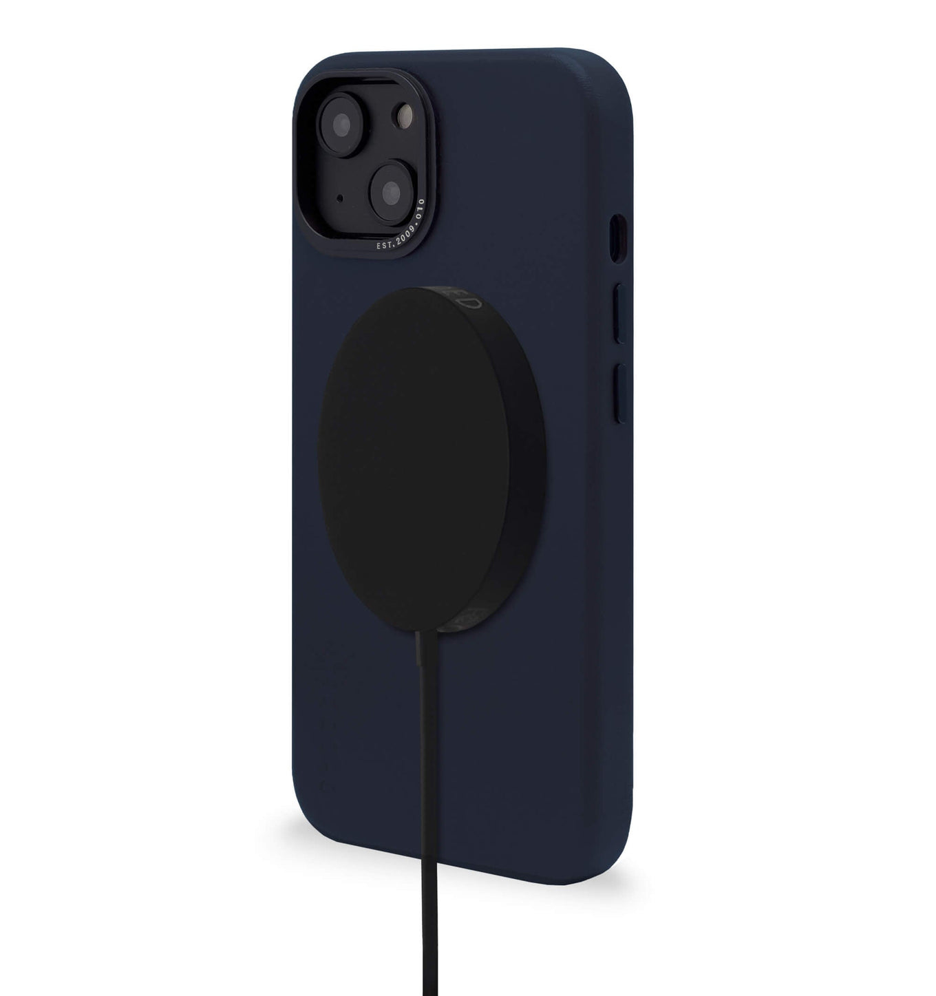 Tas DECODED Leather Backcover iPhone 14 Plus Steel Blue