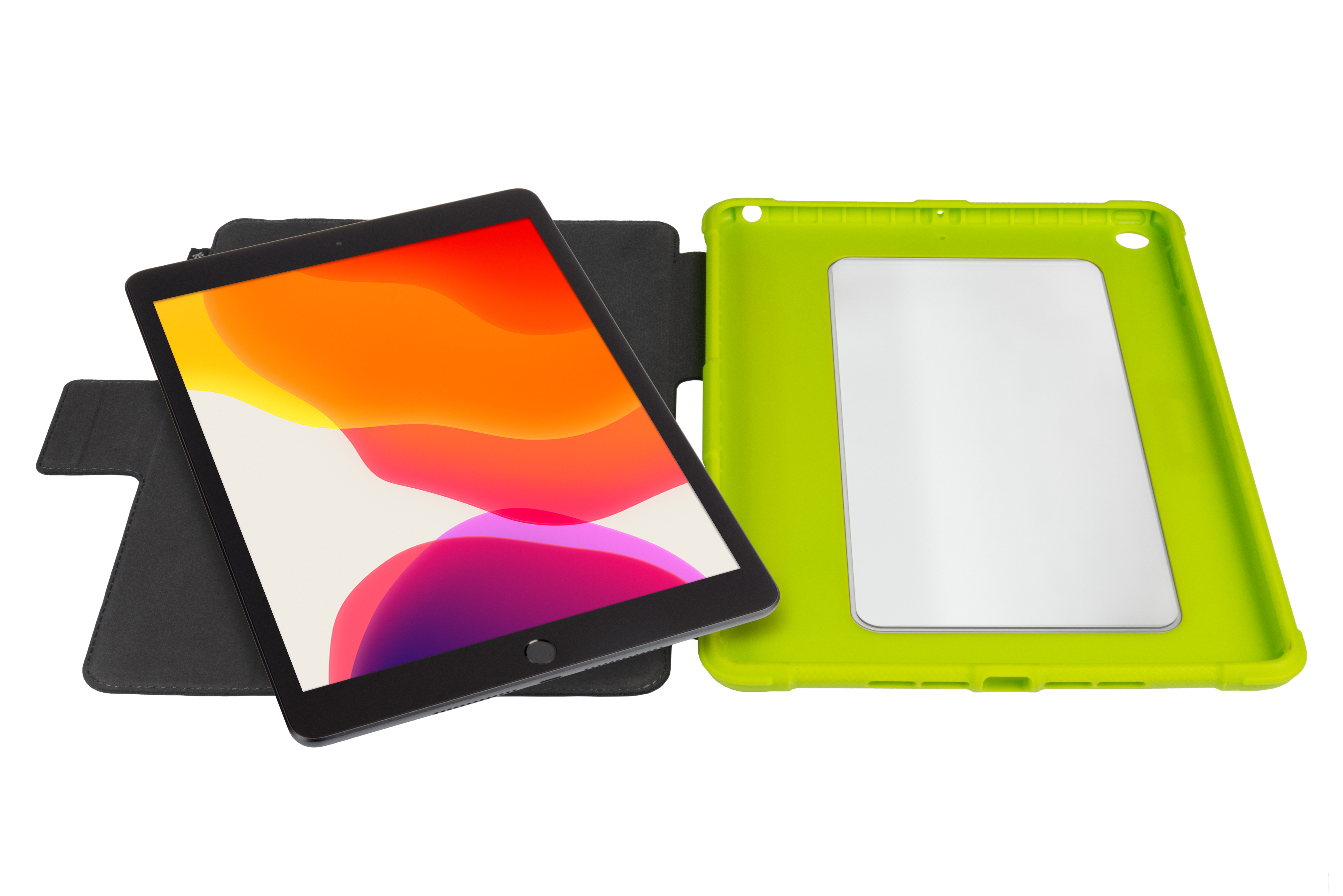 Gecko Super Hero Cover iPad 7/8/9th gen blauw/groen