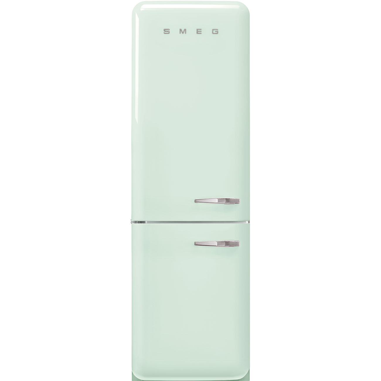 Combi-Koelkast SMEG FAB32LPG6 50's Style / C / 234L+97L / 197cm / pastelgroen