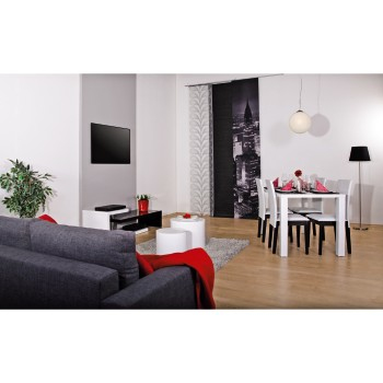 Hama Support mural TV FIXE, 3 étoiles, 191 cm (75), Noir