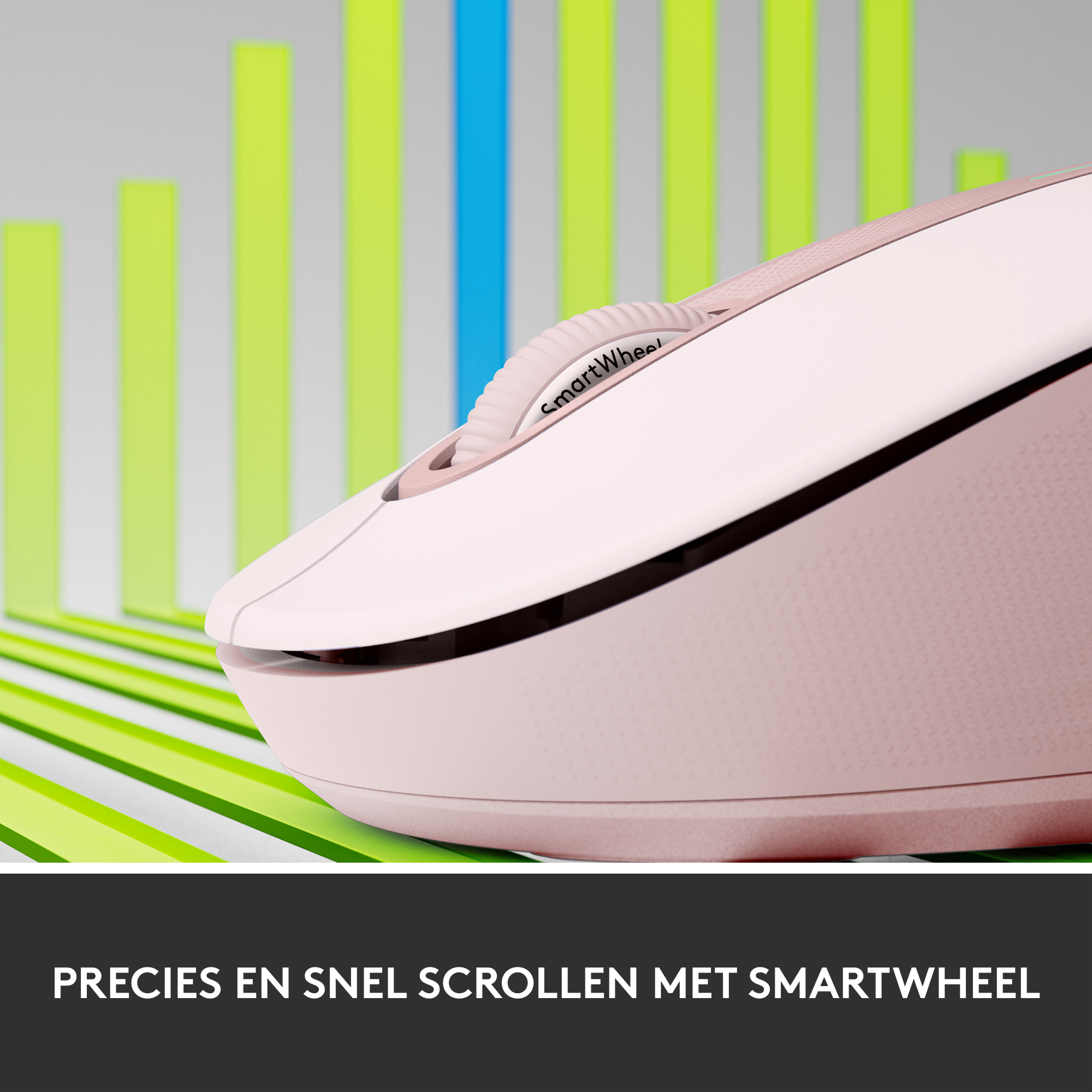 Draadloze Muis Logitech M650 LargeR Signature Rose