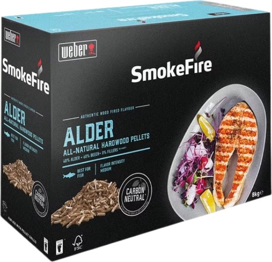 Pellets WEBER 18290 Alder / 8KG