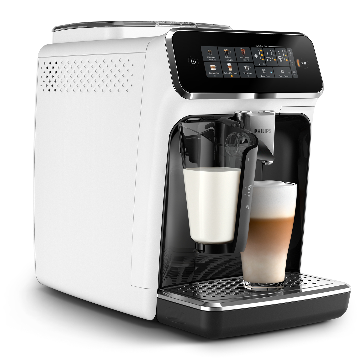 Espressomachine PHILIPS EP3343/50 Series 3300/ LatteGo / wit