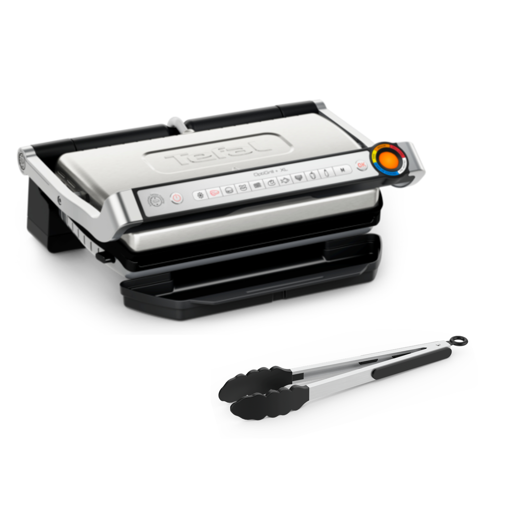 Grill TEFAL GC728D10 Optigrill+ XLRelift Silver+