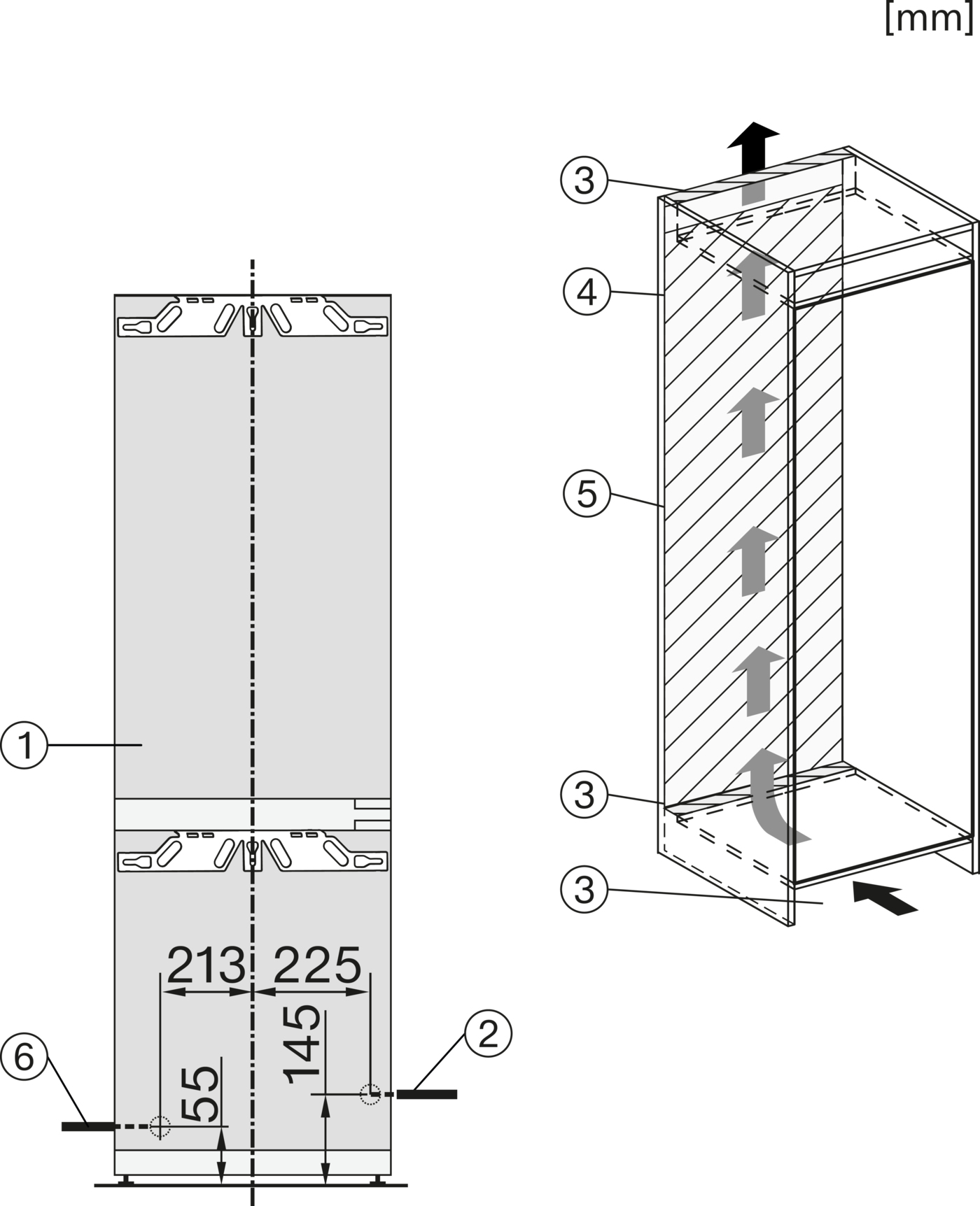 Combi-koelkast BI MIELE  KFN 7795C / C / Icemaker / NoFrost