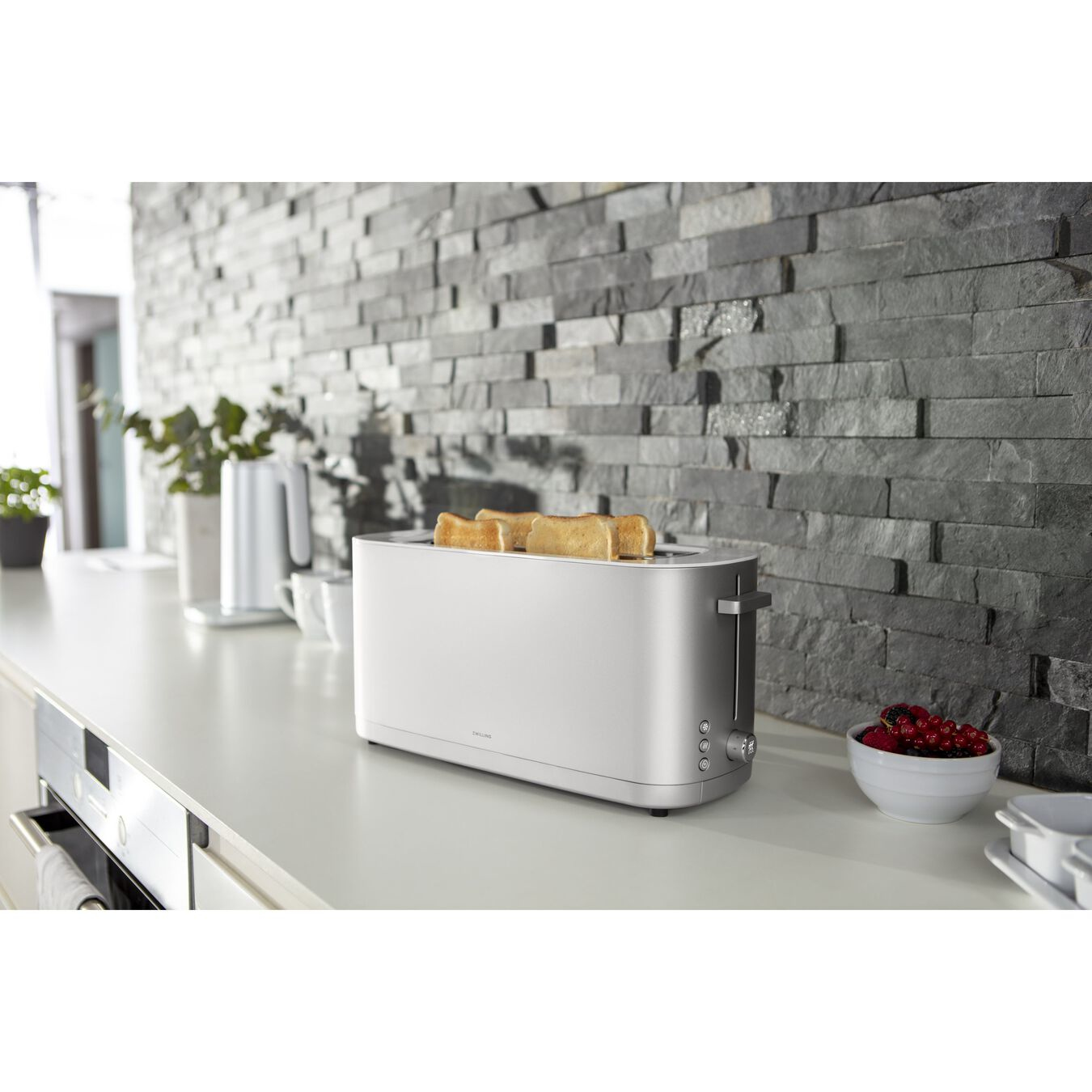 Broodrooster ZWILLING 1005779 Enfinigy / zilver / met broodjeswarmer