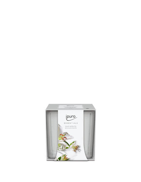 Geurkaars IPURO 26IFC1206 Essential White Lily / 125gr