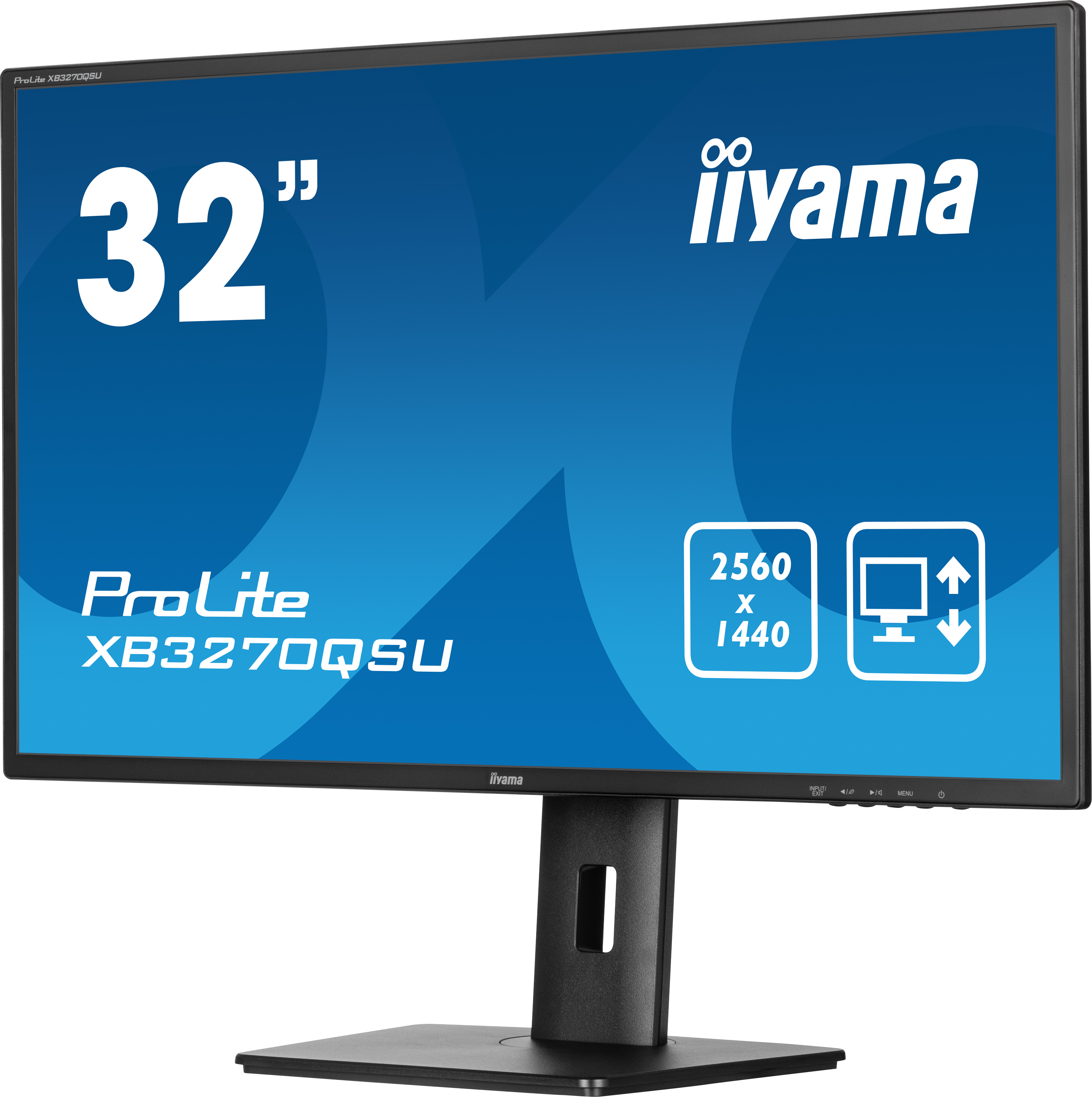 Monitor IIYAMA 32' QHD IPS 16:9 100Hz Black