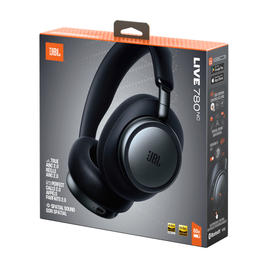 Hoofdtelefoon JBL Live 780 NC zwart