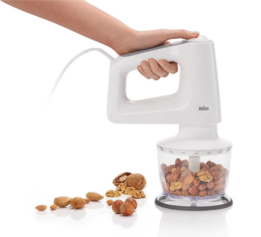 Braun HM 3135 WH Handmixer 500 W Grijs, Wit