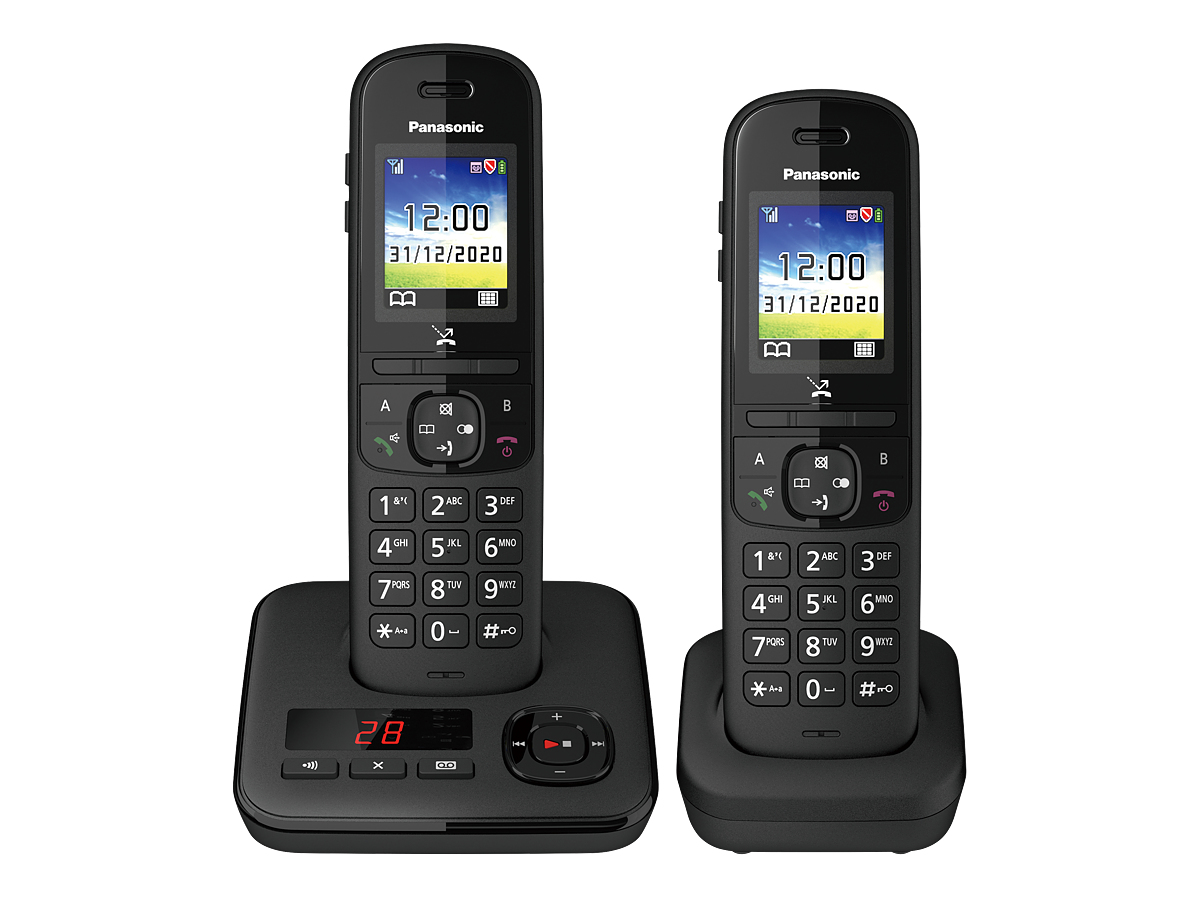 Panasonic dect kxtgh722blb noir