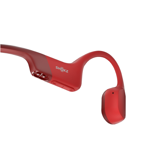 SHOKZ OPENRUN Headset Draadloos Neckband Sporten Bluetooth Rood