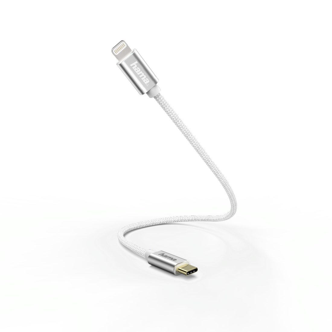 Câble USB HAMA 187209 USB-C - Lightning, 0.2 M Wit