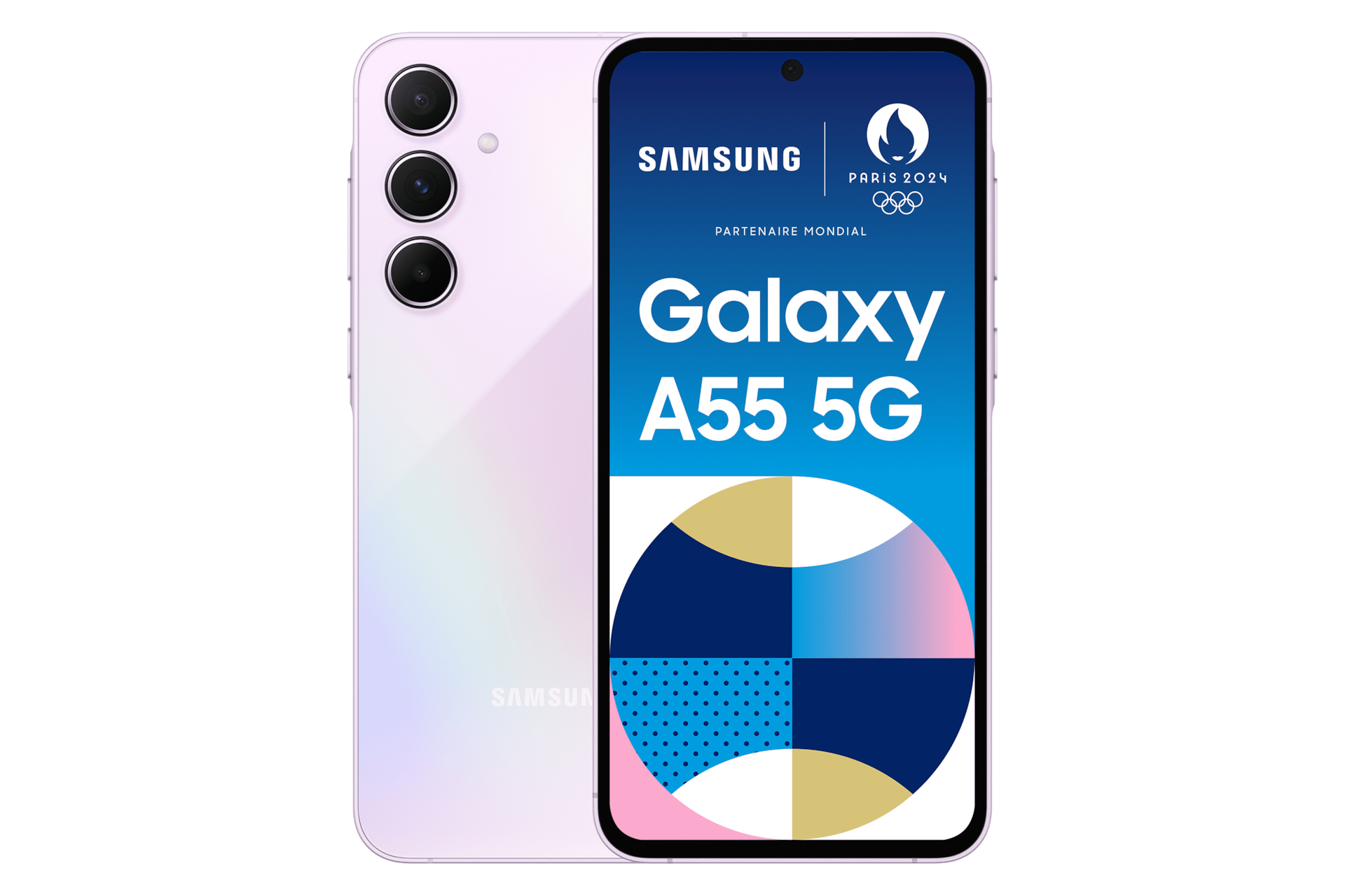 Smartphone SAMSUNG GALAXY A55 5G 128GB Lilac