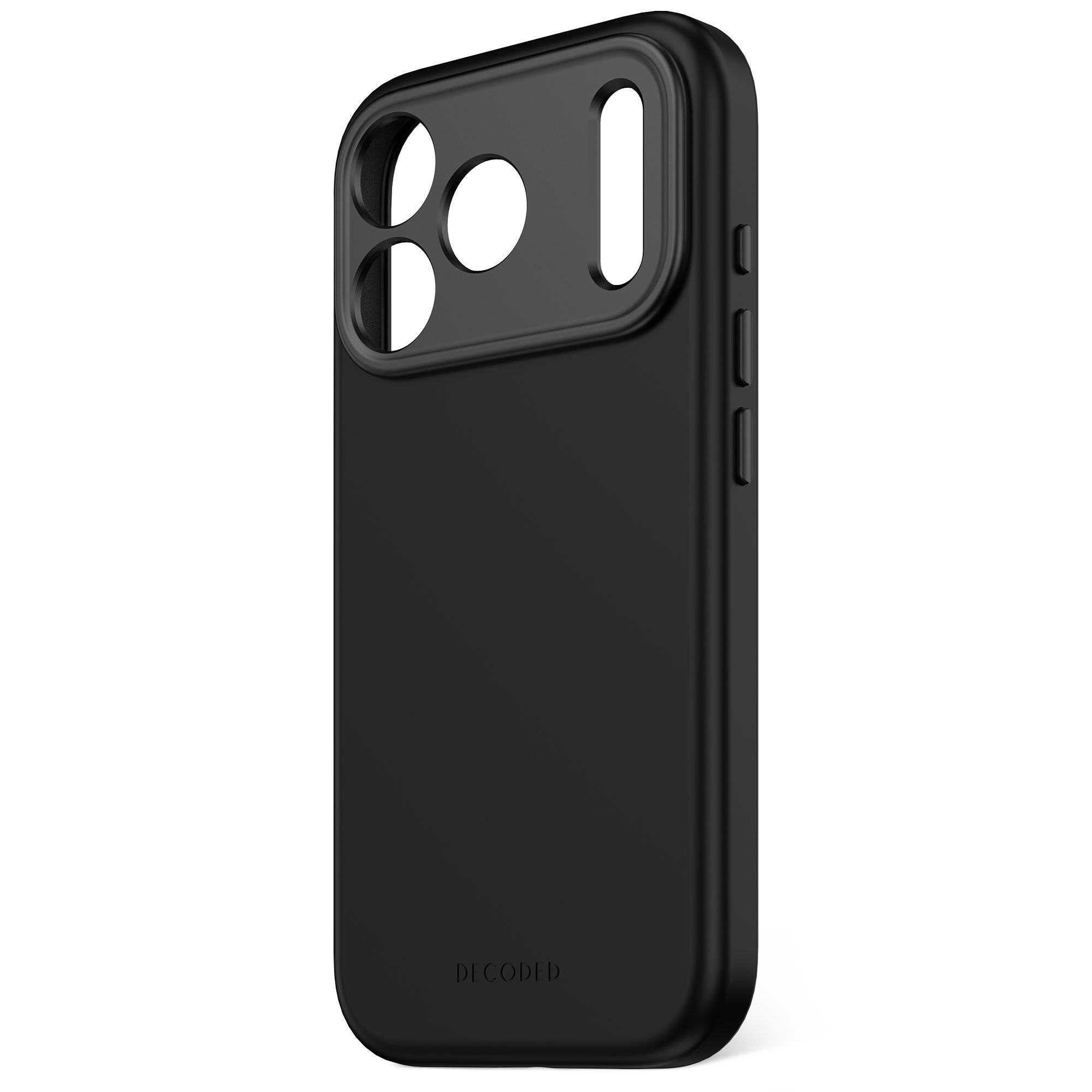 Decoded Silicone Backcover Apple iPhone 17 Pro Phantom Black