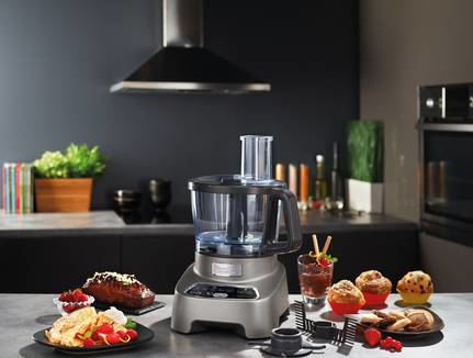 Moulinex FP827E10 robot de cuisine 1000 W 3 L Gris