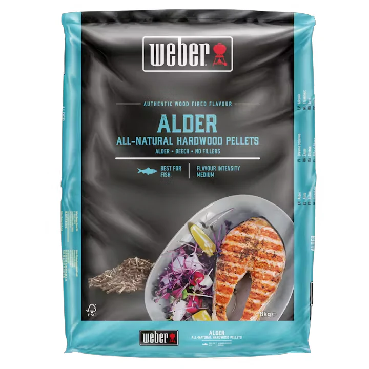 Pellets WEBER 3401052 Alder / 8KG