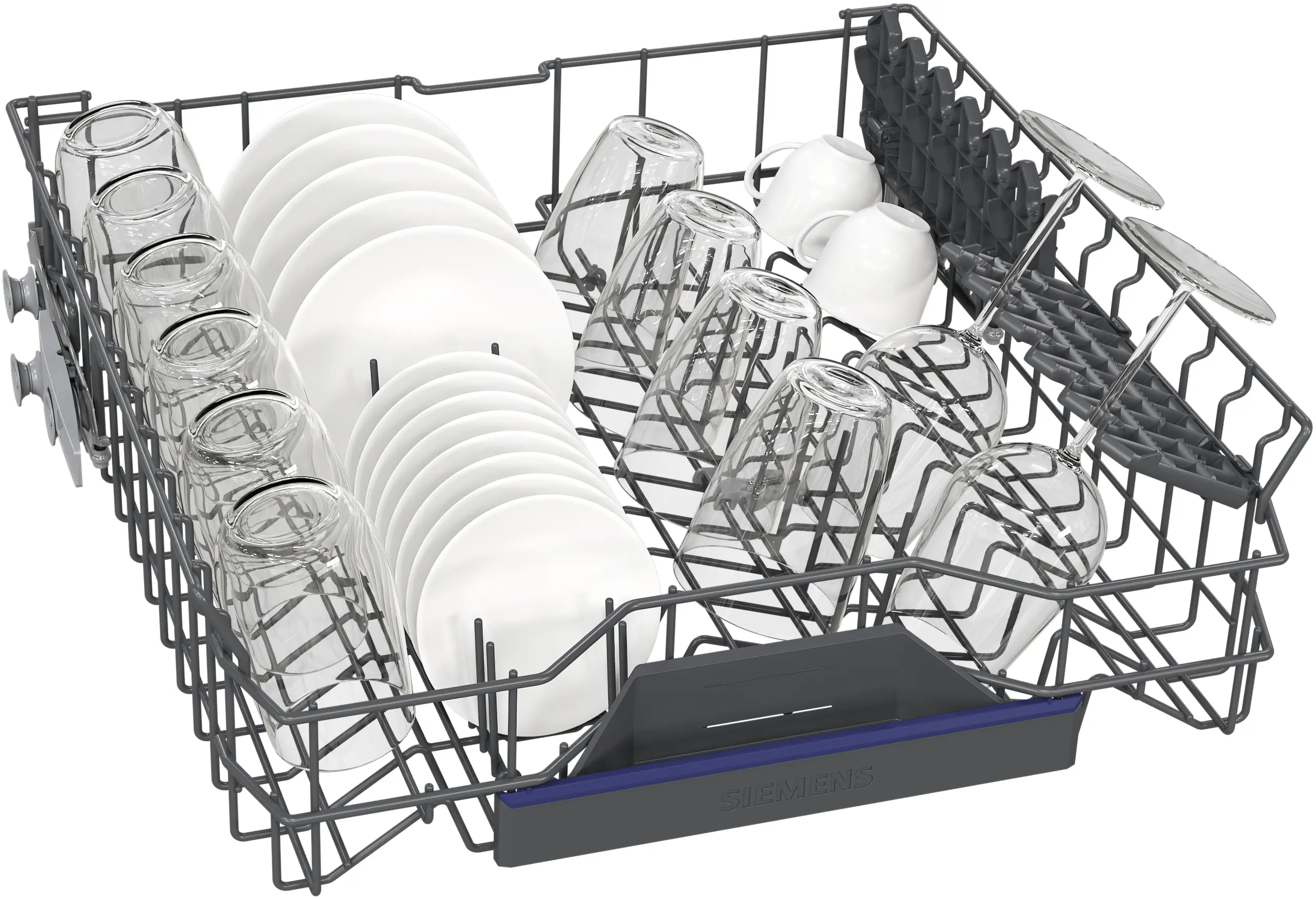 Vaatwasser BI SIEMENS SN53ES25CE iQ300 ExtraKlasse / A / HI /  42dB / besteklade / geborsteld staal