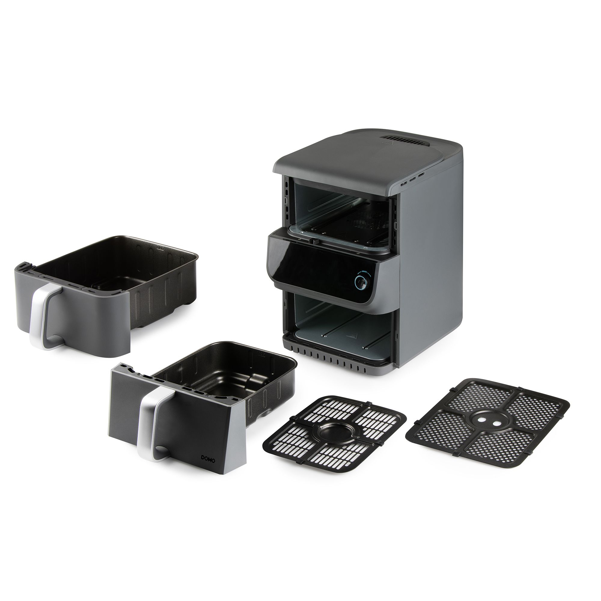 Heteluchtfriteuse Domo DO549FR dubbel verticaal