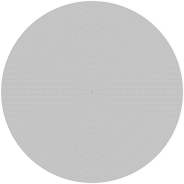 Luidsprekers SONOS In-Ceiling 8"/20,3cm rond (paar)