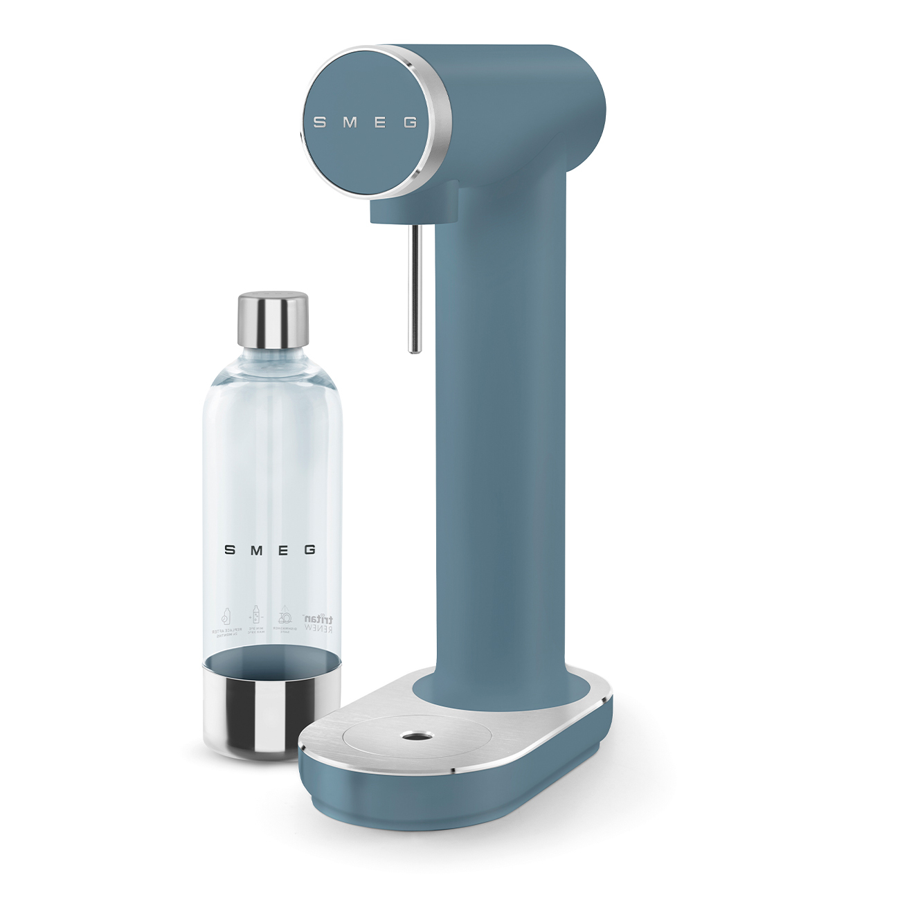 Bruiswatertoestel SMEG SKC01SBM Tritan Renew fles / 1L / storm blue